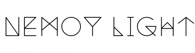 Nemoy Light  Frei Schriftart Herunterladen