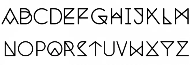 Nemoy Medium フォント 大文字