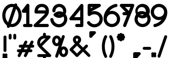 NemoyBold Font OTHER CHARS