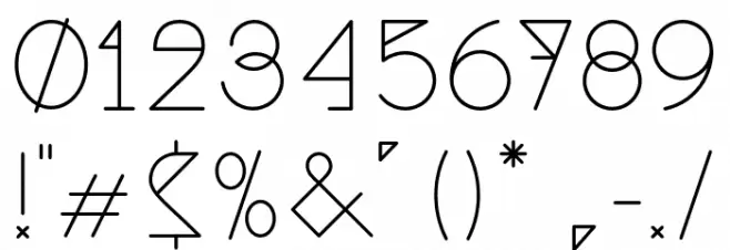 NemoyLight Font OTHER CHARS