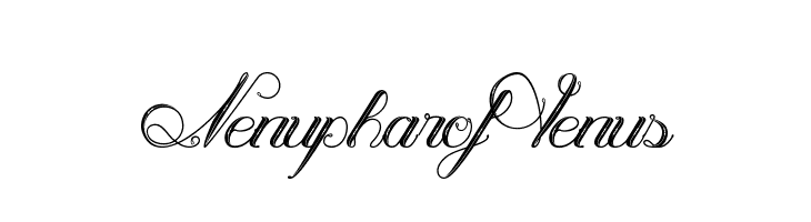 NenupharofVenus  baixar fontes gratis