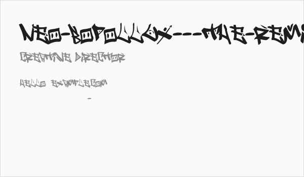 Neo-Bopollux---The-Remix Business Card