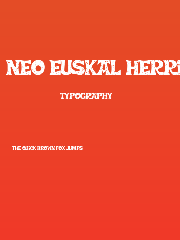 Neo Euskal Herria Poster