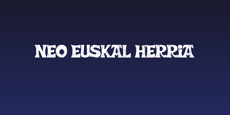 Neo Euskal Herria Social Header