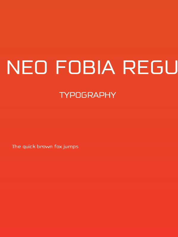 Neo Fobia Regular Poster