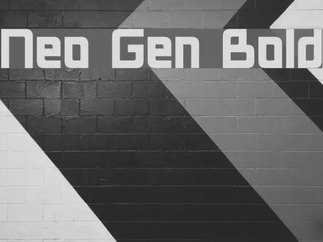 Neo Gen Bold Example 3