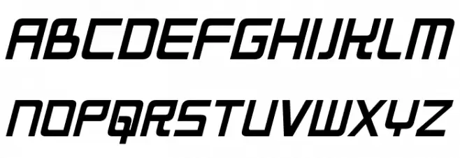 Neo Gen Italic Polices MAJUSCULES