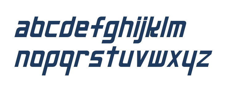 Neo Gen Italic Lowercase