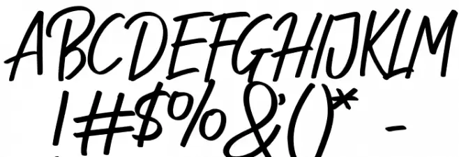 Neo Hestages Regular Font Alte caractere