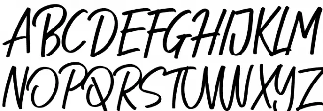 Neo Hestages Regular Font Litere mari