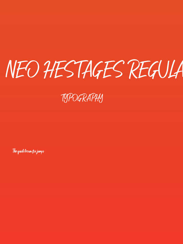 Neo Hestages Regular Poster