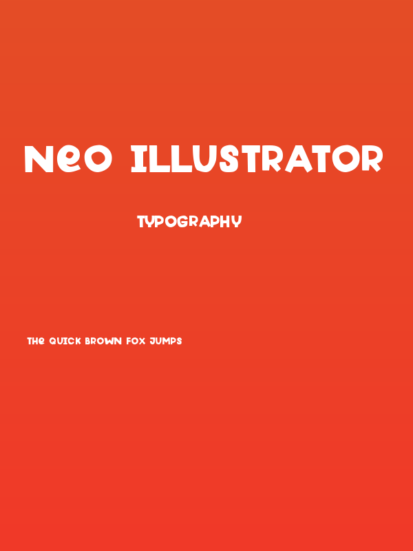 Neo Illustrator Poster