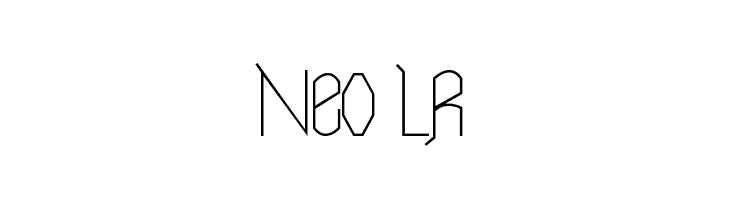Neo LR  免费字体下载