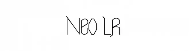 Neo LR  Скачать бесплатные шрифты