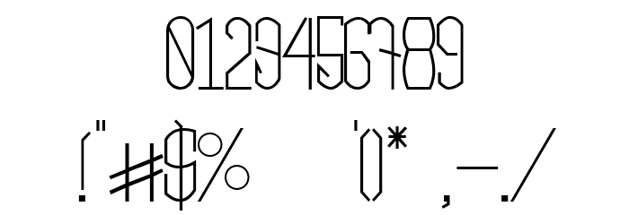 Neo LR Font OTHER CHARS