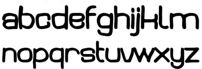 Neo Metropolis Font Litere mici