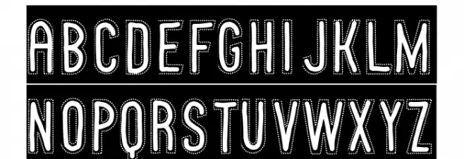 Neo-Nacimiento Schriftart Groß