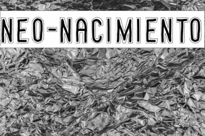 Neo-Nacimiento 字体 examples