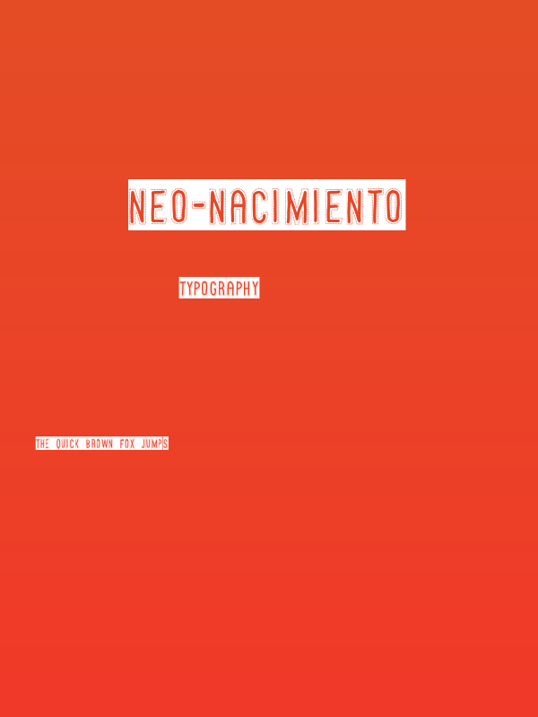 Neo-Nacimiento Poster