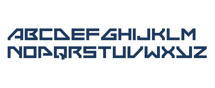 Neo-Navy Bold Lowercase