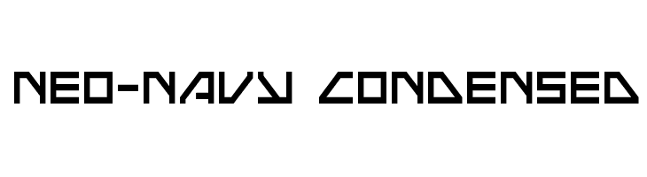 Neo-Navy Condensed  Descarca Fonturi Gratis