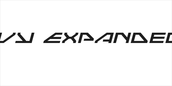 Neo-Navy Expanded Italic Logo