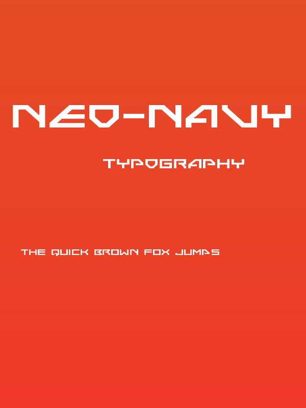 Neo-Navy Expanded Poster