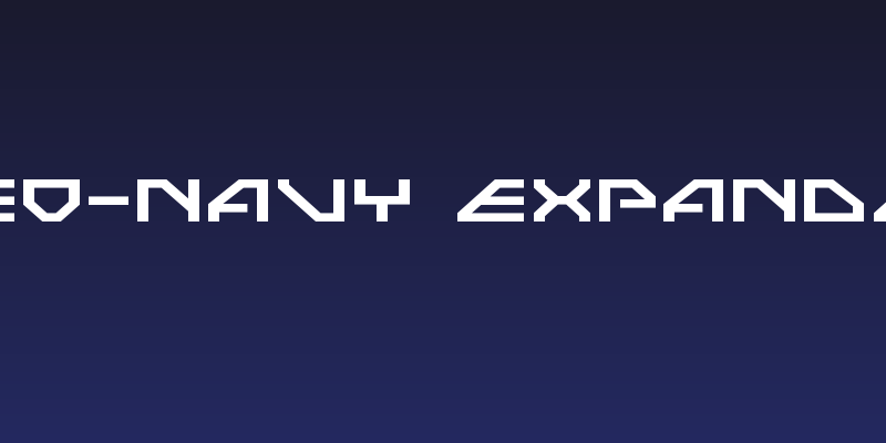 Neo-Navy Expanded Social Header