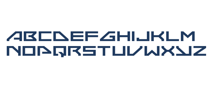 Neo-Navy Expanded Lowercase