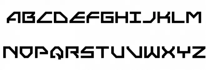 Neo-Navy Шрифта ВЕРХНИЙ