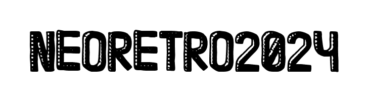 Neo Retro 2024 Font