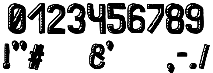 Neo Retro 2024 Font Alte caractere
