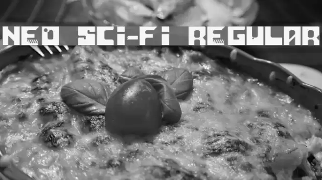 Neo Sci-Fi Regular Font examples