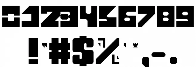 Neo Sci-Fi v2.0 Regular Font OTHER CHARS