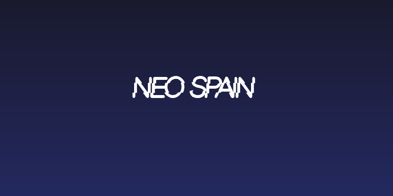 Neo Spain Social Header