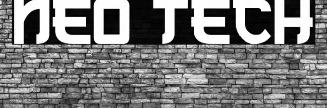 Neo Tech Font examples