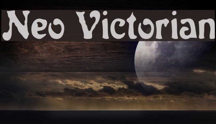 Neo Victorian Font examples