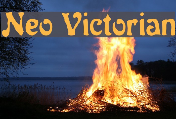 Neo Victorian Font examples