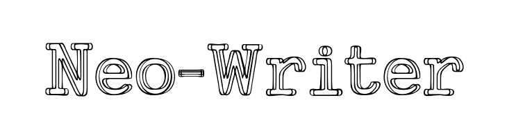 Neo-Writer  les polices de caractères gratuit tlcharger