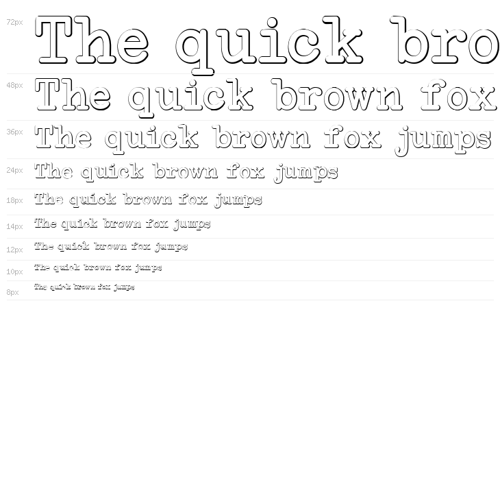 NeoBulletin Beveled Waterfall