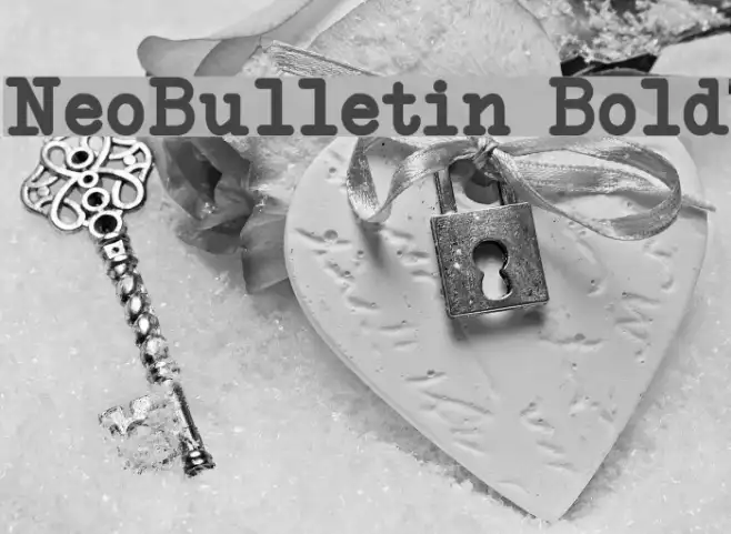 NeoBulletin Bold Example 1