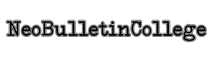 NeoBulletin College  لخطوط تنزيل