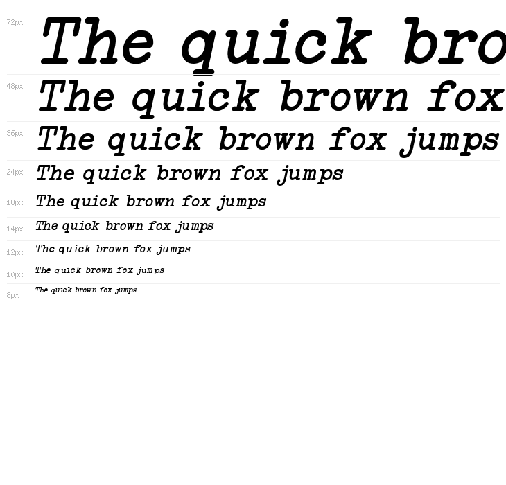 NeoBulletin Italic Waterfall