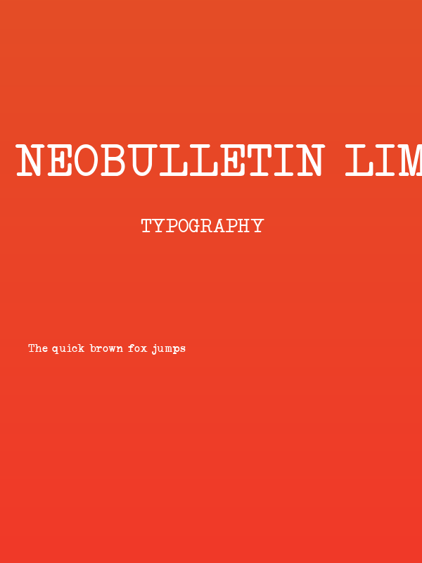 NeoBulletin Limited Free Version Poster