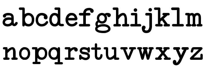 NeoBulletin Limited Free Version Font LOWERCASE