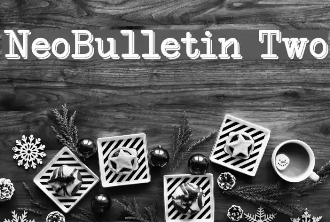 NeoBulletin Two Font examples