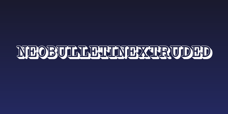 NeoBulletinExtruded Social Header