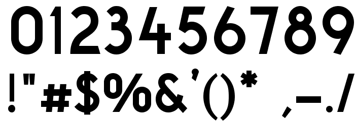 NeoGothisADFStd-Bold Font OTHER CHARS