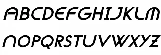 NeoGothisADFStd-BoldOblique Schriftart Groß