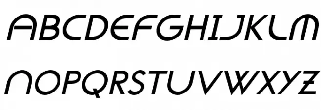 NeoGothisADFStd-DemiBdOblique Schriftart Groß